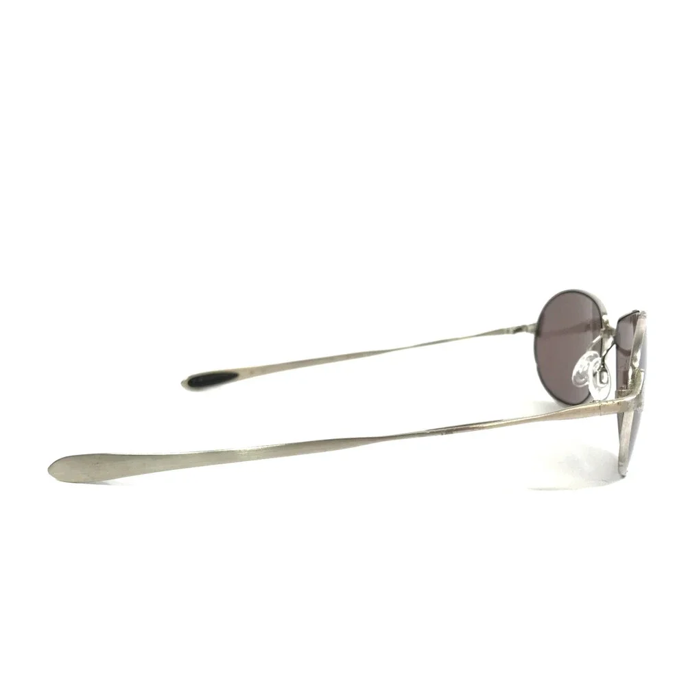 Vintage Oliver Peoples Sunglasses Whistle BC Brushed Chrome Brad Pitt Oceans 11
